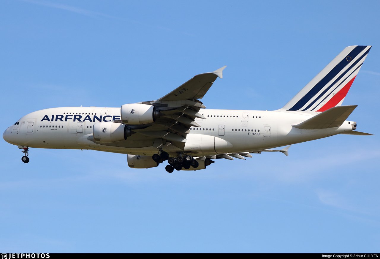 F-HPJB - Airbus A380-861 - Air France