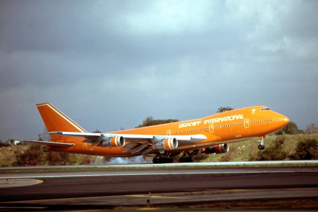 Braniff International Airways, Boeing 747-200B | LAX March, … | Flickr