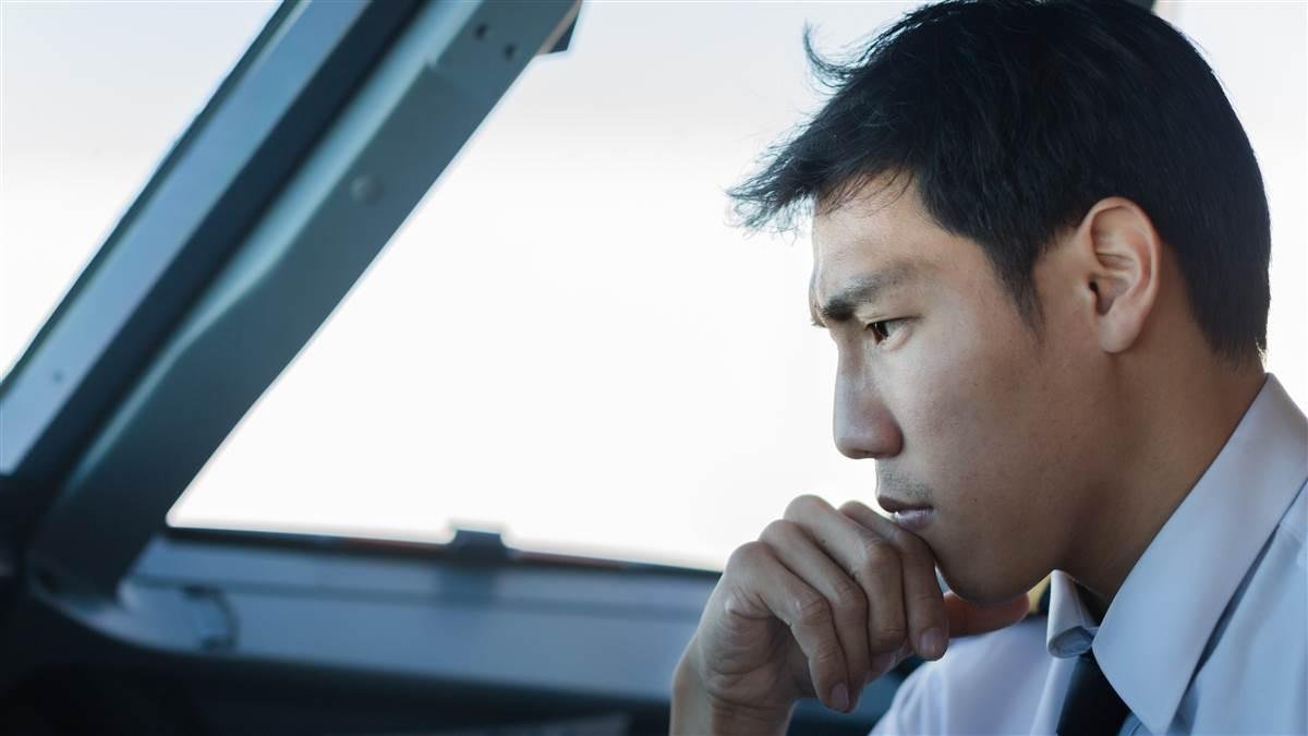 Image result for worried pilot