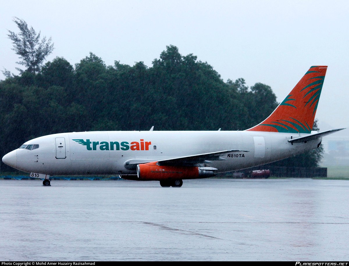 N810TA Transair Boeing 737-275C(A) Photo by Mohd Amer Huzairy Razisahmad | ID 765499 | Planespotters.net