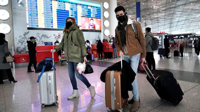 IATA Recommends mandatory face-coverings for passengers and masks for crew.