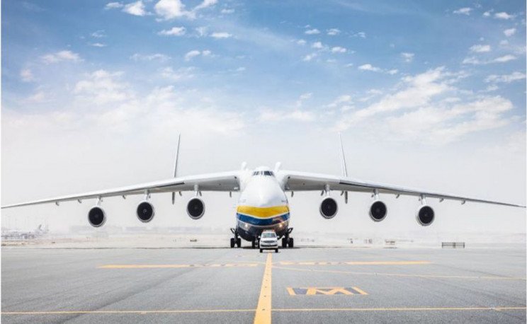 The Antonov AN255 helping to fight the Corona virus pandemic