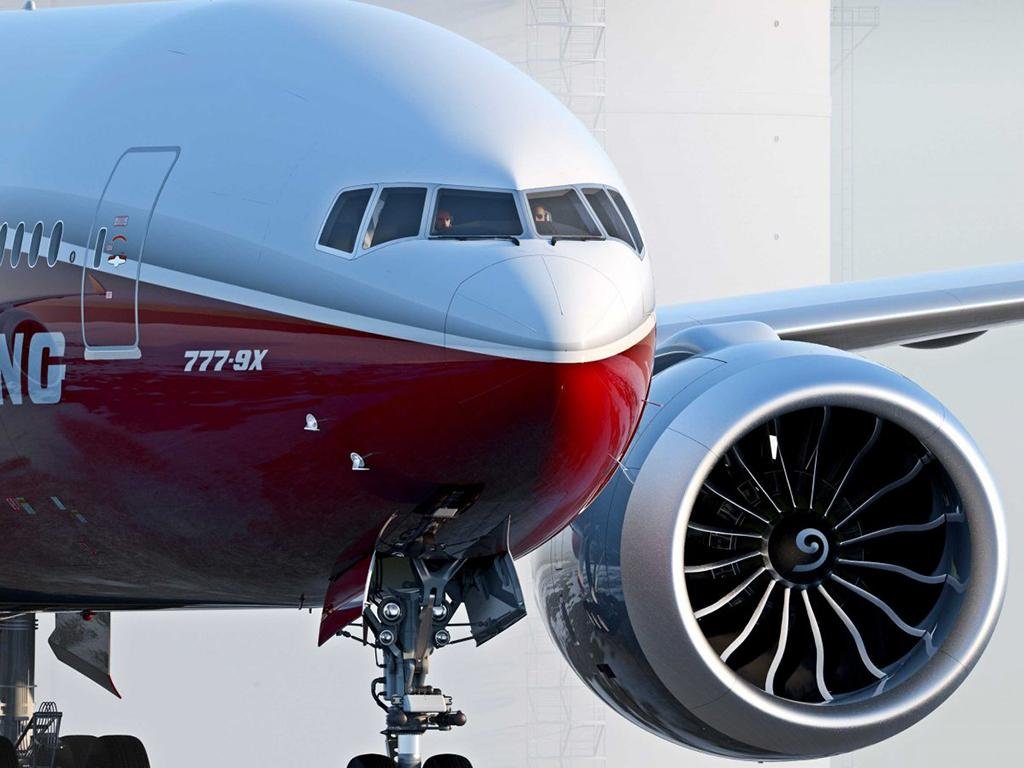 The biggest jet engine in the world.