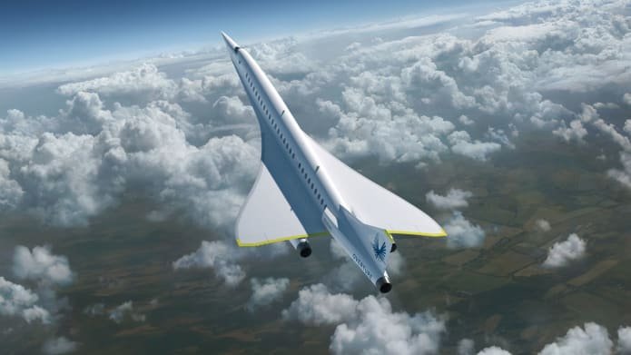 Photo of the Overture concorde flight
