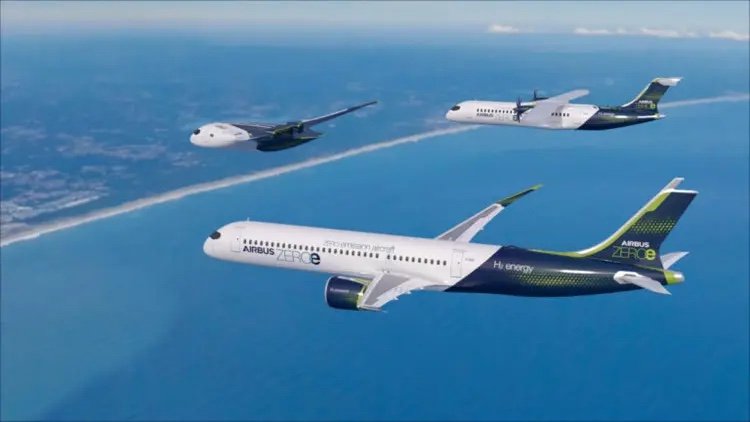Airbus revealed three concepts plane( Zero Emission)