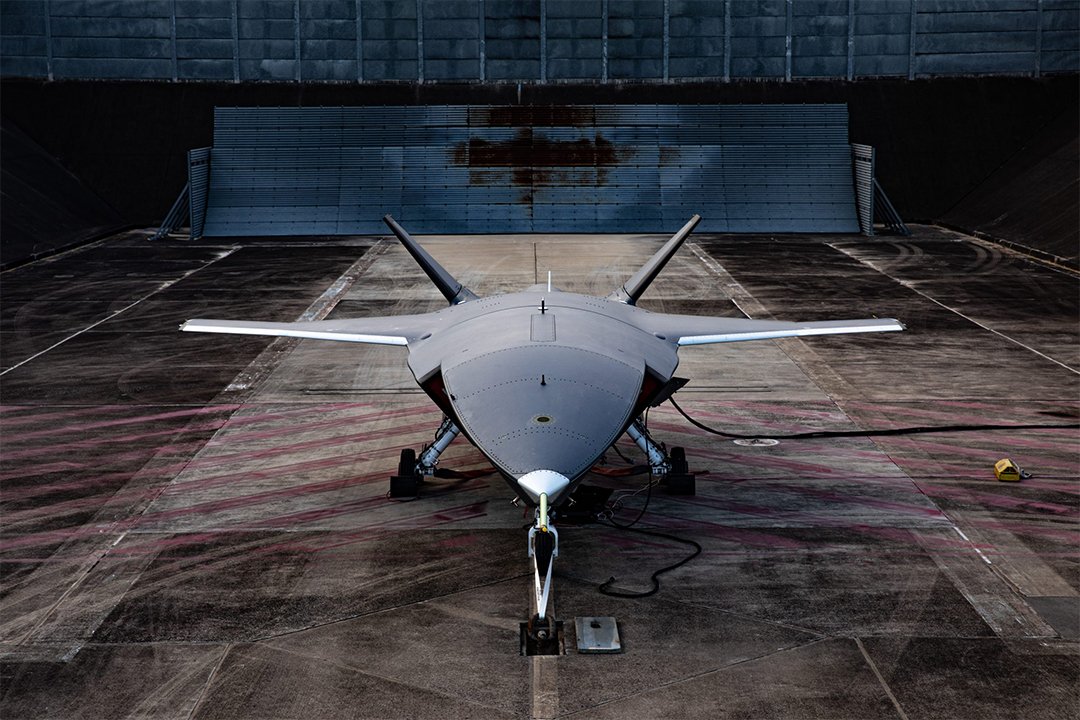 Configuration: Tail design (V-Tail)