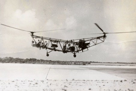 How tandem-rotor helicopters started