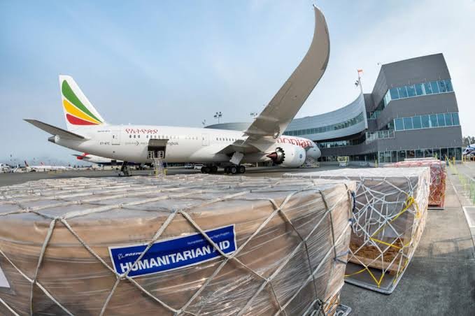 What is the humanitarian delivery flight program developed by BOEING ?
