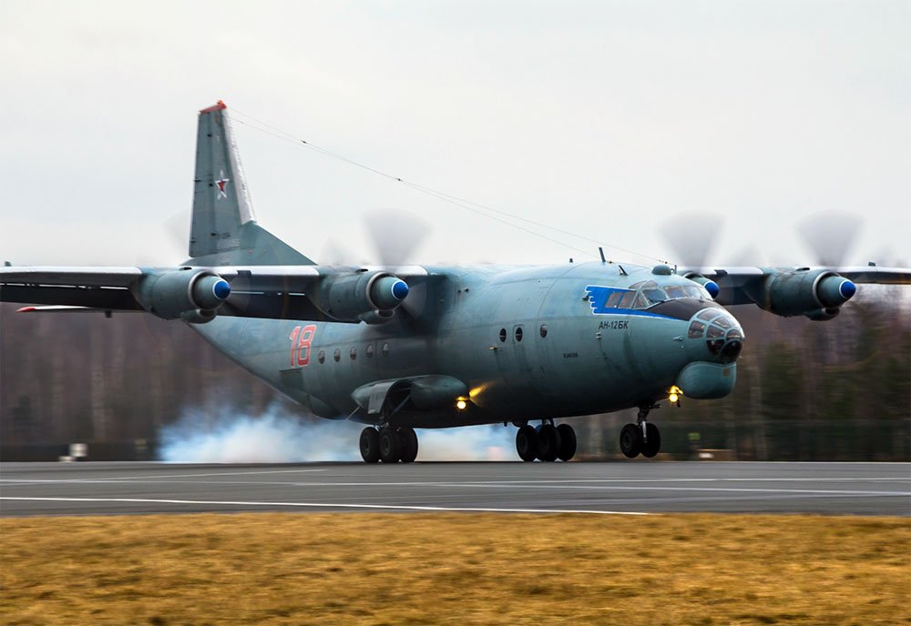 The Military version of an Antonov Airliner (The An-12)