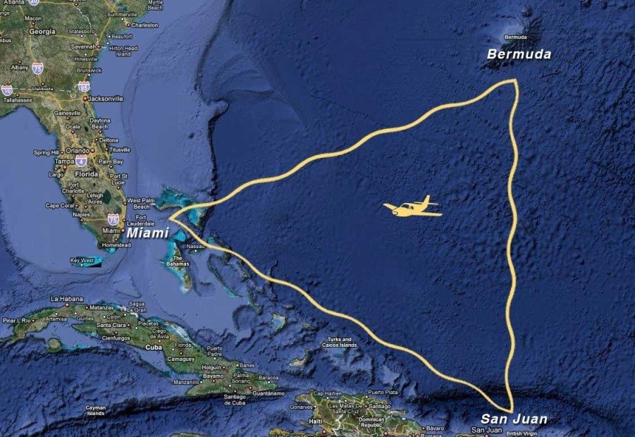 Would You Fly Over the Bermuda Triangle?