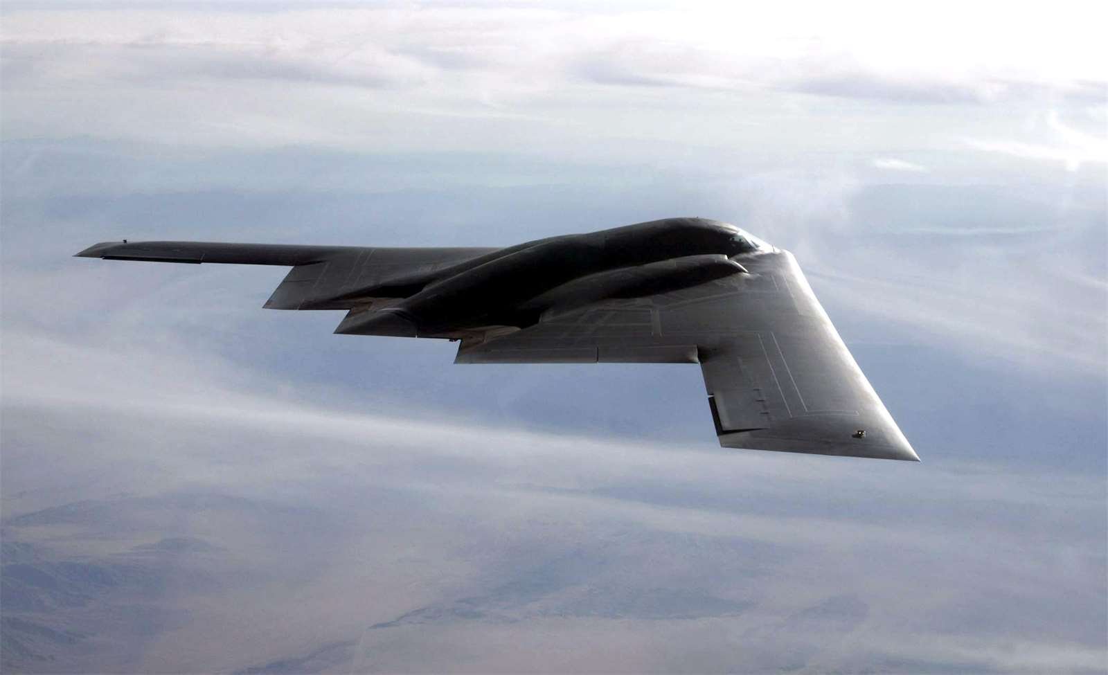 The B-2 Spirit: A spaceship made on earth.