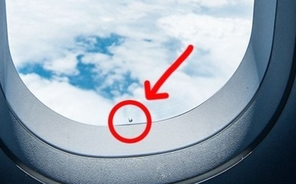 What Are Those Small Holes On Airplane Windows?