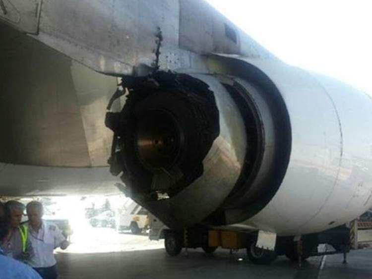 Uskowi on Iran - ?????? ?? ???? ?????: Mahan Air Boeing 747 sustains air  emergency, all passengers safe