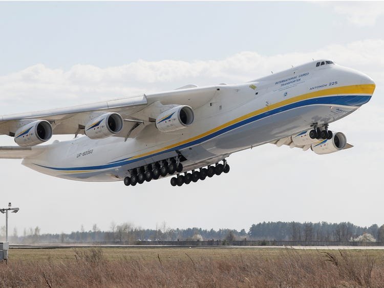 Antonov An-225 Mriya: The Plane With 32 Wheels