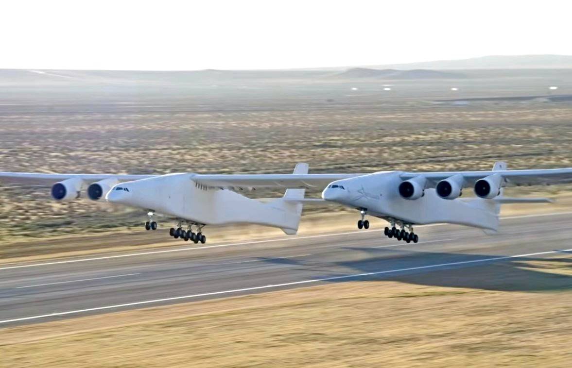 Stratolaunch Plane Flies For the Second Time Ever