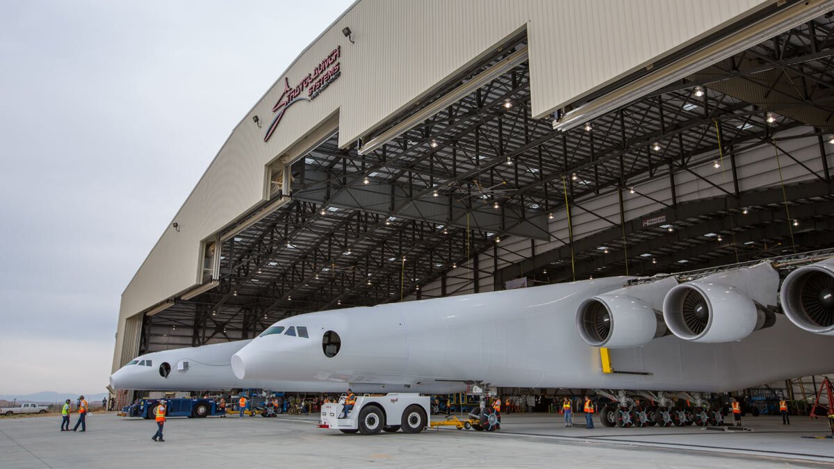 About the Largest Aircraft Carrier; the "Stratolaunch"