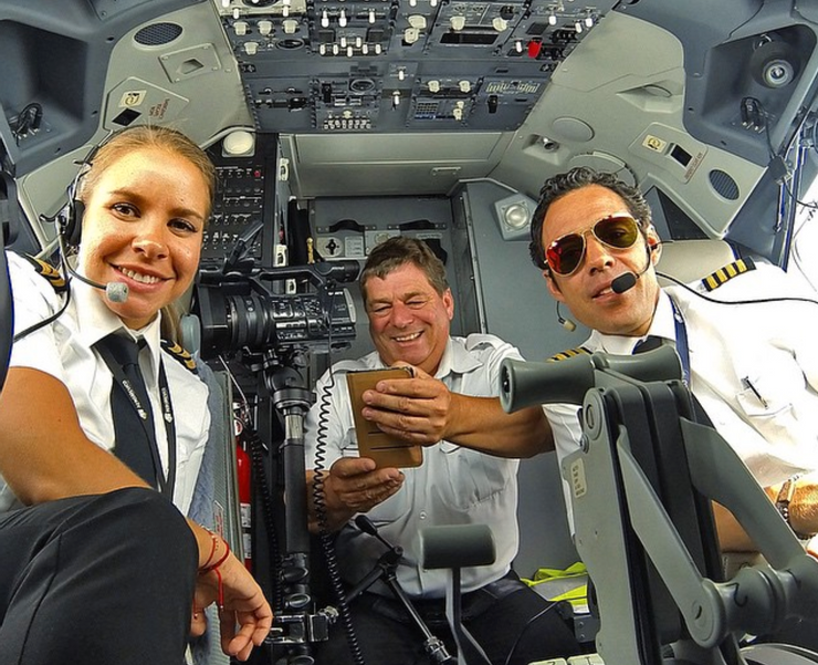 How many pilots have to be at the cockpit?