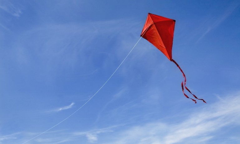 Kite - the origin of our current airplane