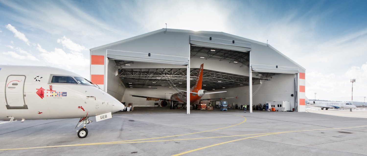 Hangars - where an aircraft rests