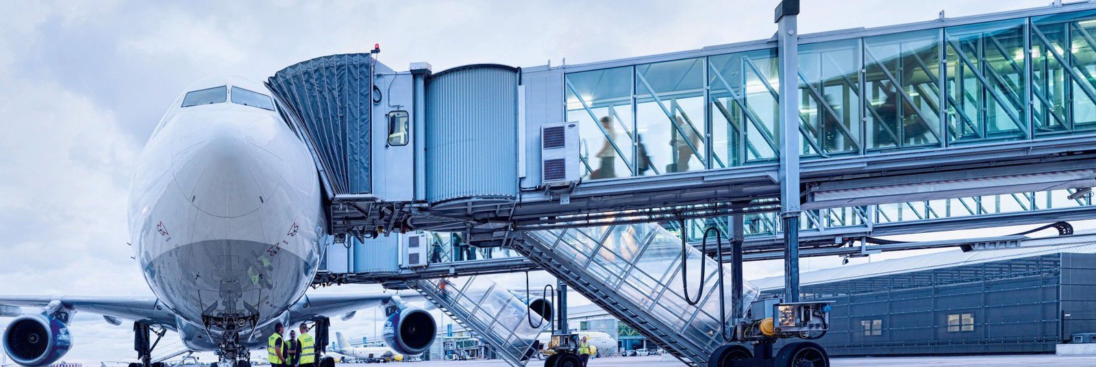 The Pathway to Heaven; Passengers Boarding Bridge