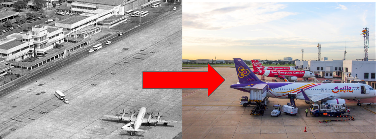 Asia's Oldest Airport: Bangkok's Don Muang Airport Over The Years