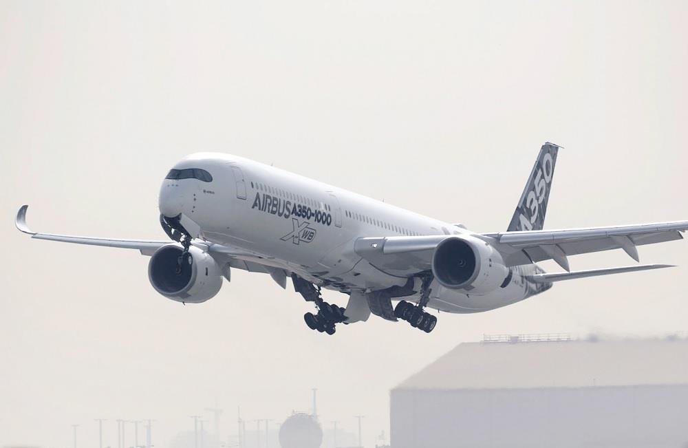 Airbus also unveils the A350's latest developments