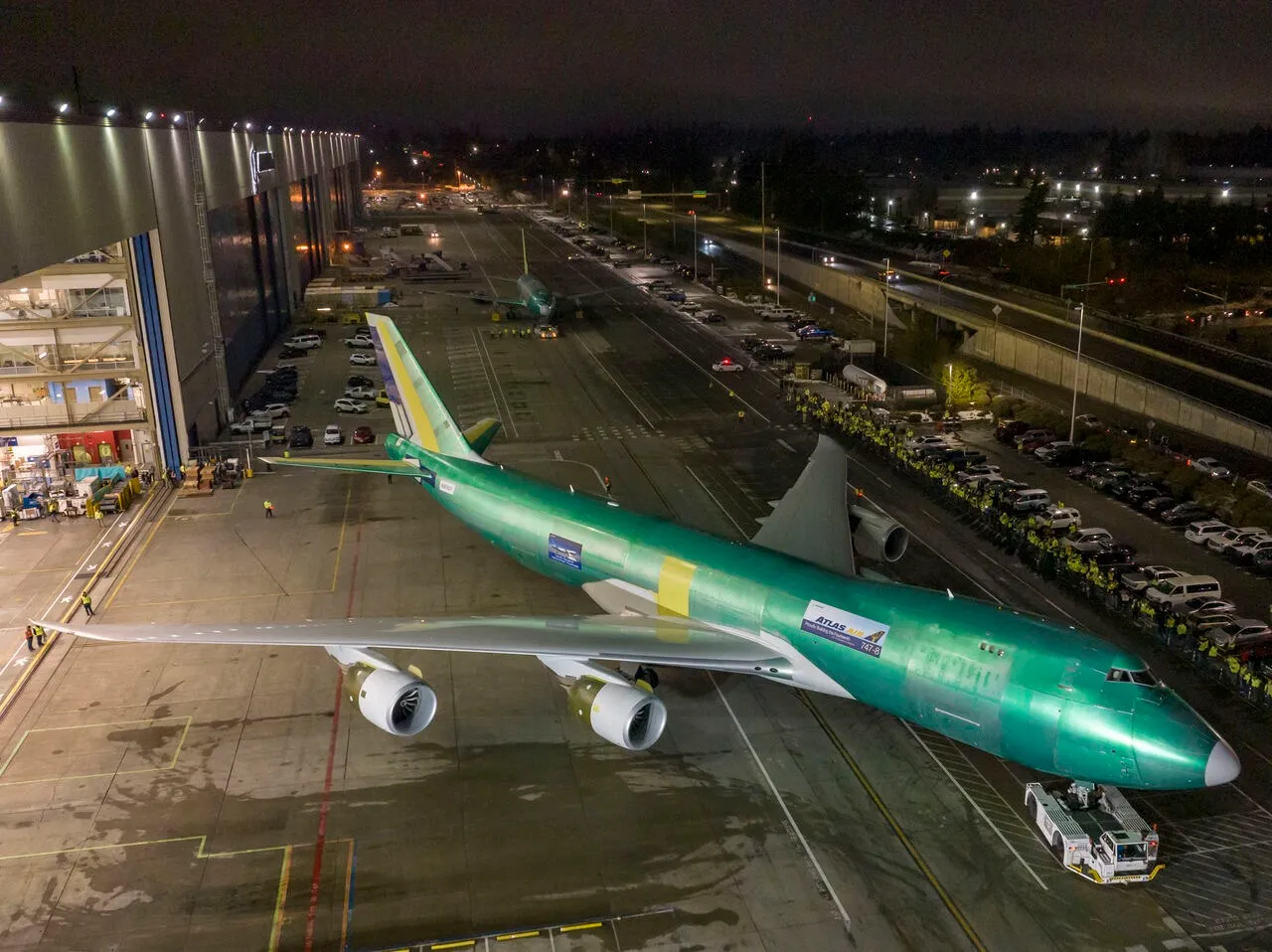 Boeing's Final 747 Rolled Out the Production Line