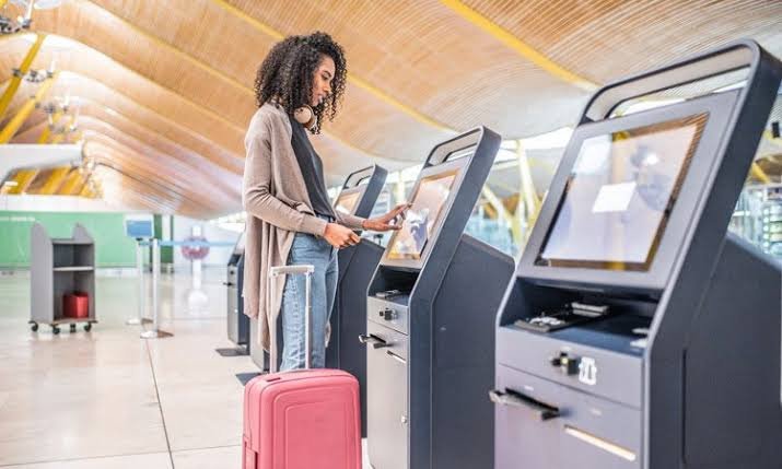 advanced self-service technology in aviation
