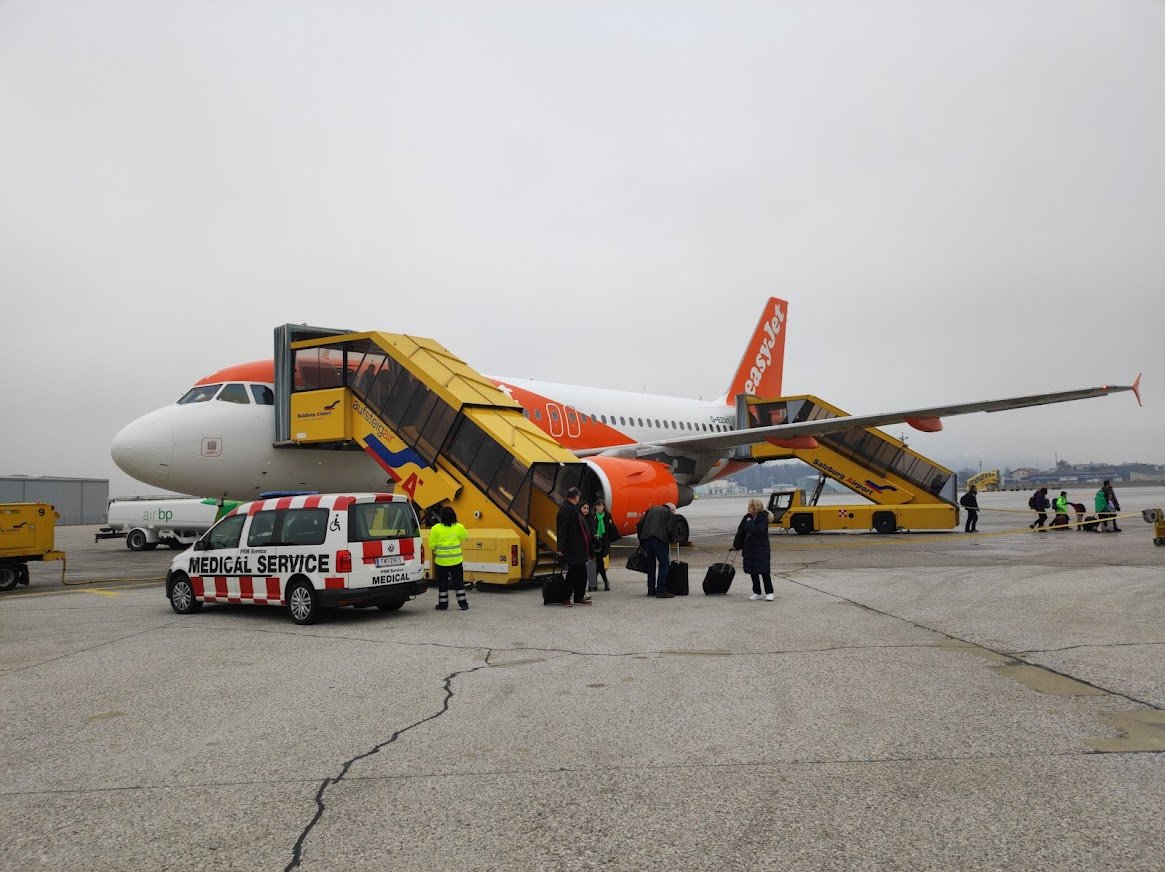 Flight Review: easyJet Airbus A319- London Gatwick to Salzburg Airport