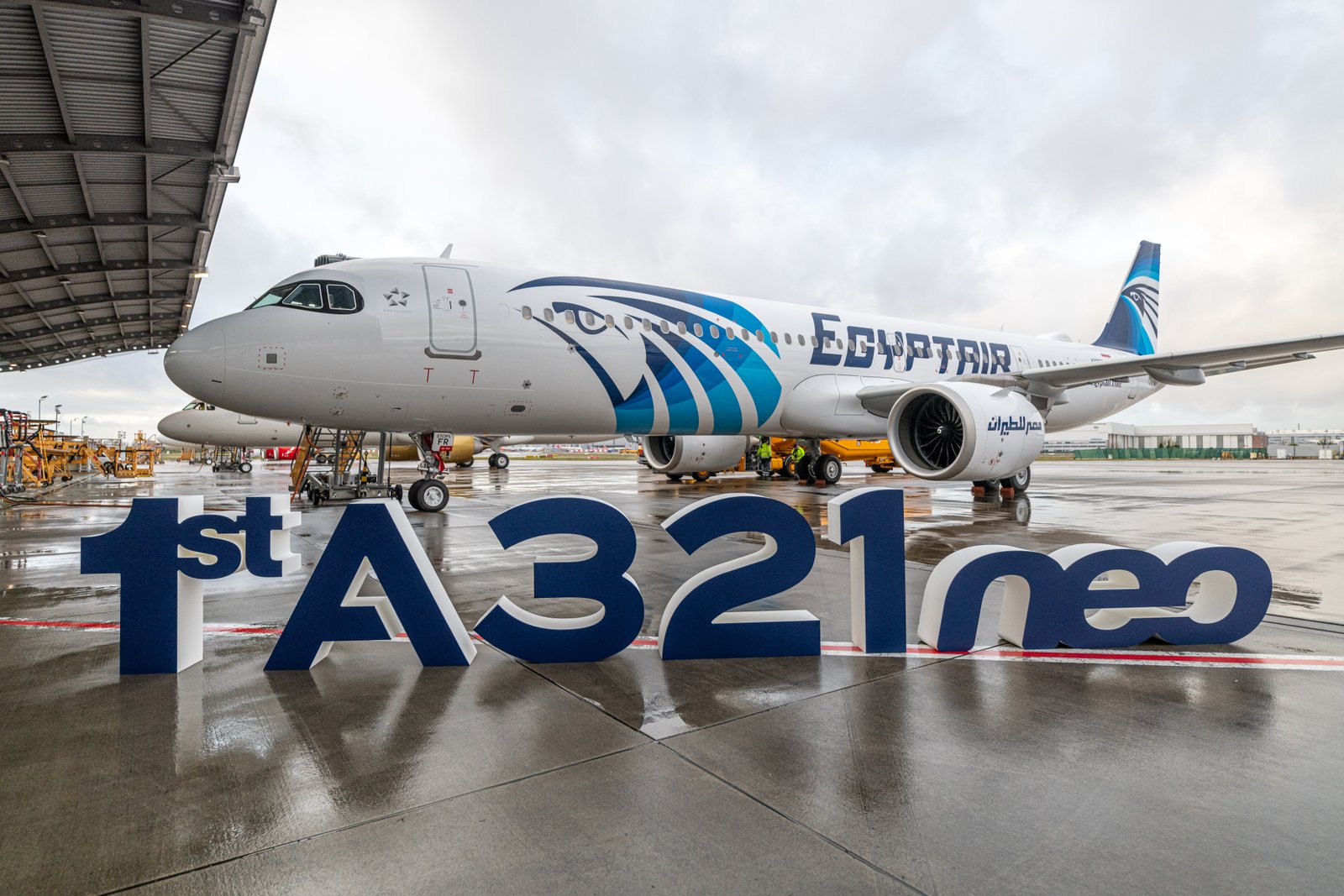 EGYPTAIR Welcomes Its First Airbus A321neo to be the First African Operator of the Aircraft