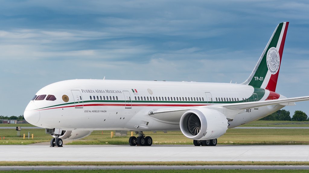 Mexican Government Finalizes Sale of Presidential Boeing 787 to Tajikistan