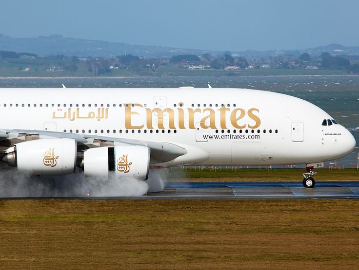 Airbus A380 reverse thrust