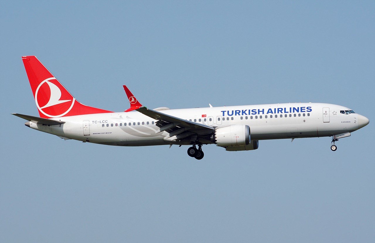 Turkish Airlines Adds Six Boeing 737-8 MAX Aircraft to Fleet