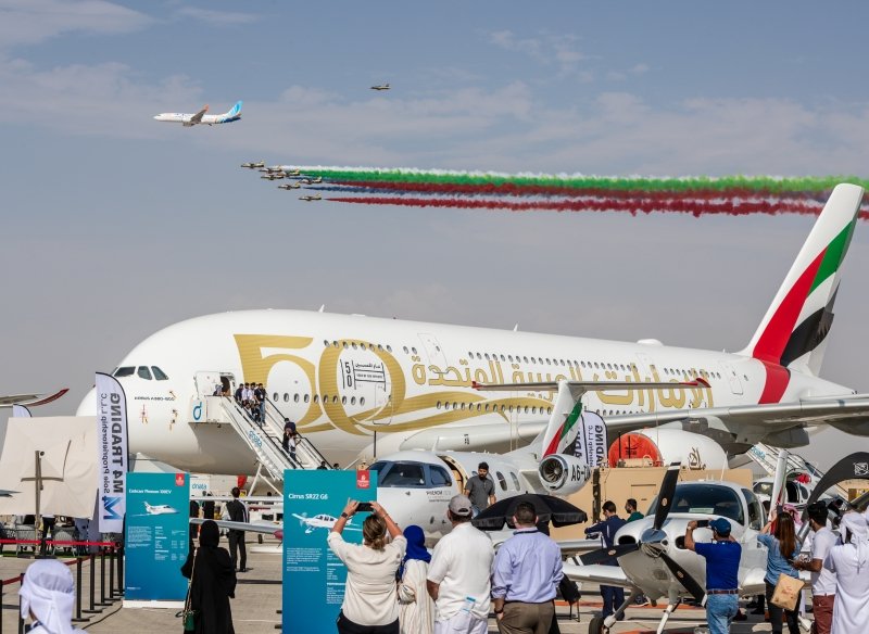 Dubai Airshow 2023 Aircraft Lineup