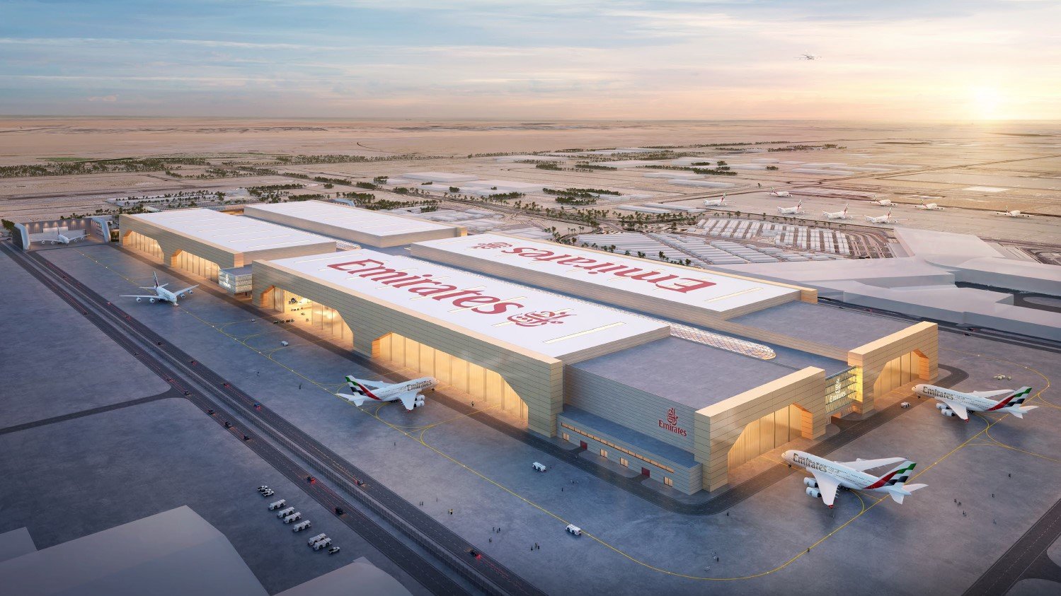 Emirates Invests $950 Million in New Engineering Facility at Dubai World Central