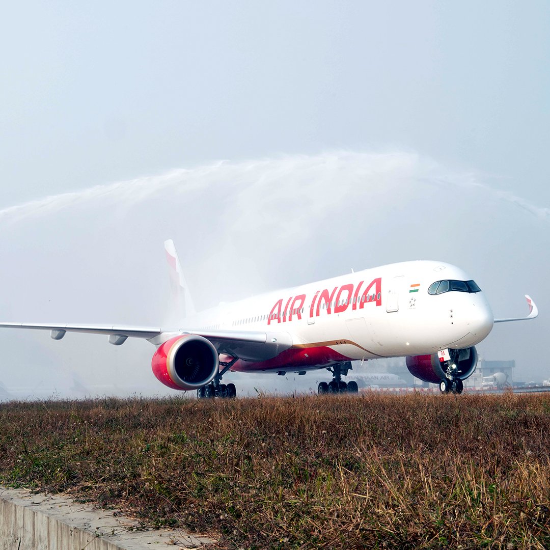 Air India Welcomes First Airbus A350