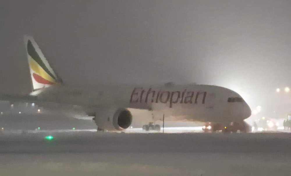 Ethiopian Airlines ET715 Veers Off the Runway at Oslo Airport