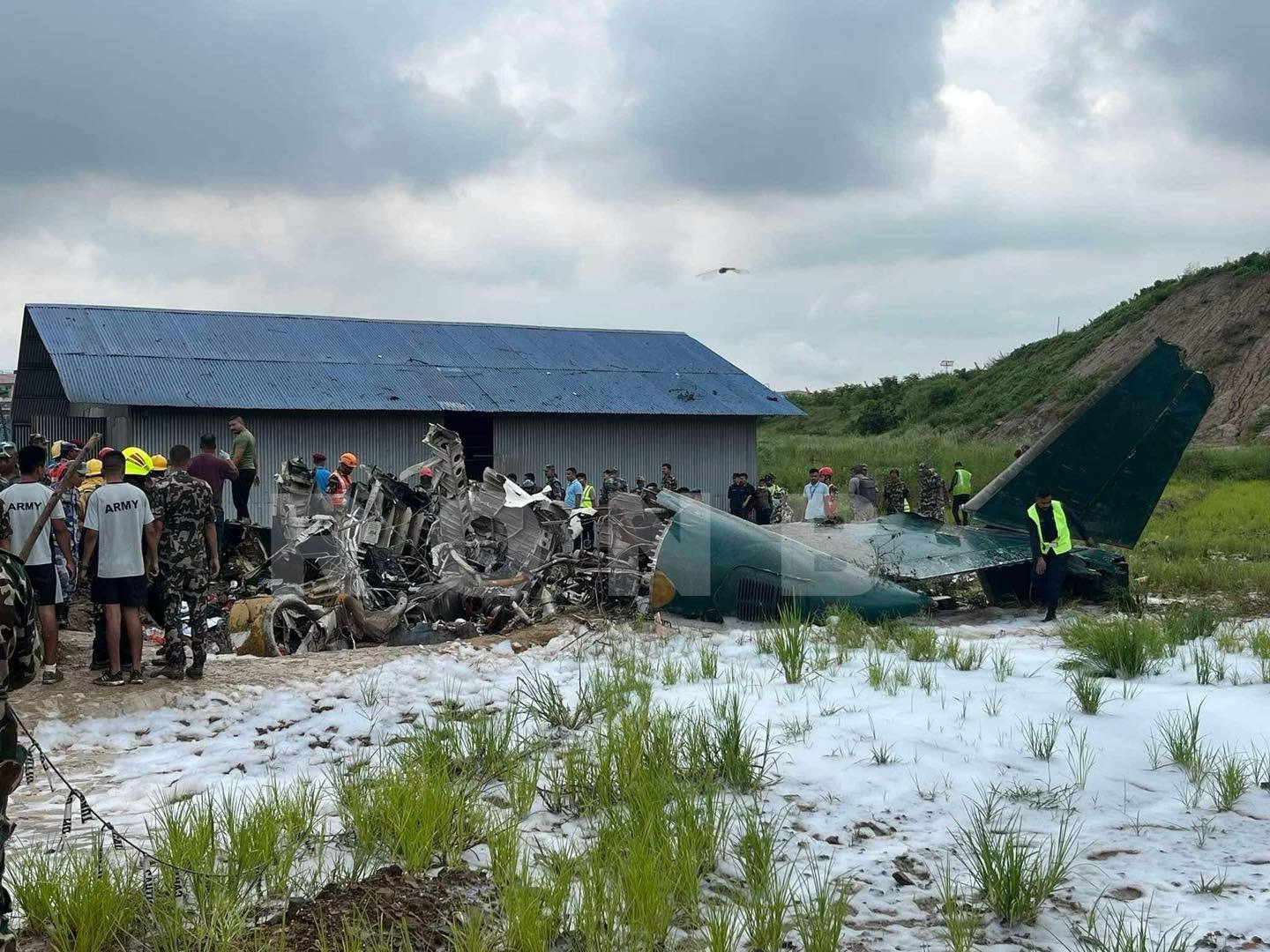 BREAKING: Saurya Airlines CRJ200ER with 19 Onboard Crashes in Kathmandu