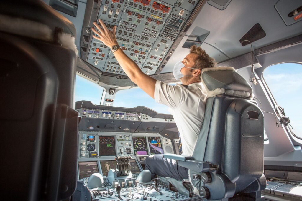 number of flights a pilot flies in a day