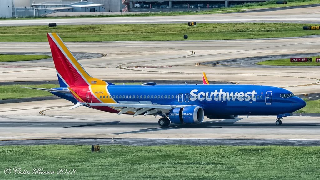 Southwest Airlines Flight WN203