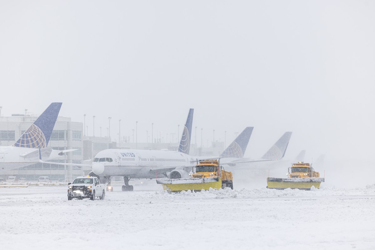 Snowstorms Hit Denver International Airport; Causes Delay and Cancellation of Flights