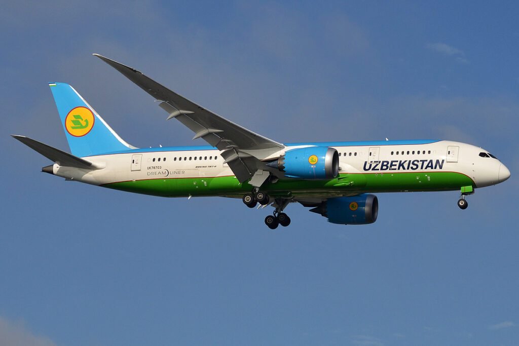4. Uzbekistan Airways in Central Asia