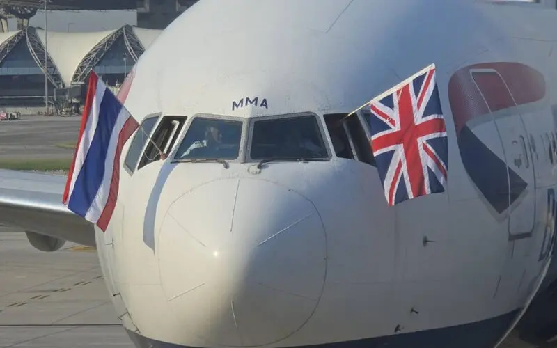 British Airways to Thailand