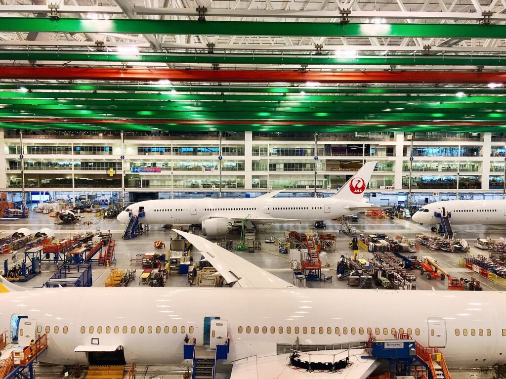 787 Dreamliner production