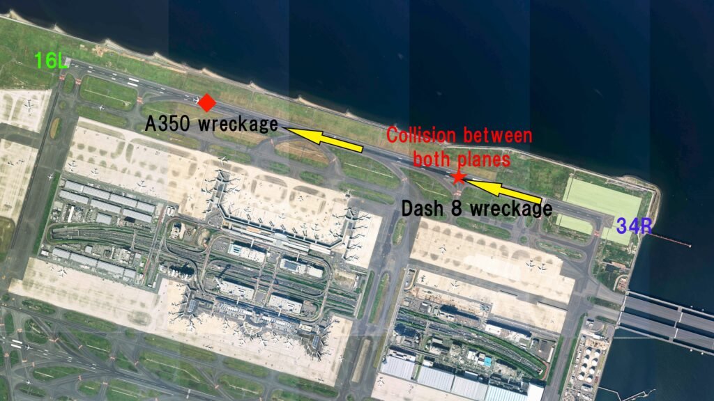 Japan Airlines and Coast Guard Collision