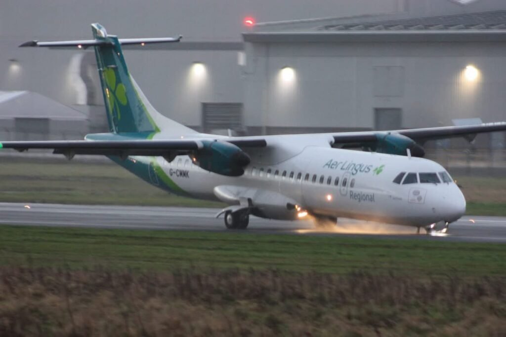 Emerald Airlines Nose Gear Collapse
