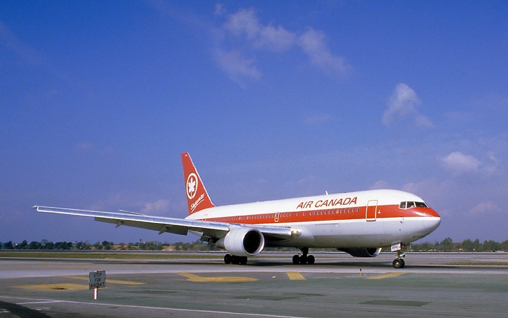 The 'Gimli Glider'. In July 1983 this plane made an emergency both-engines-out landing when it ran out of fuel at cruise altitude enroute to Edmonton. The captain's glider experience was a positive factor in a successful landing with no injuries and minimal damage at Gimli, the nearest available landing area and a former RCAF airstrip which had been converted to a drag strip. This incident prompted the nickname 'Gimli Glider'.