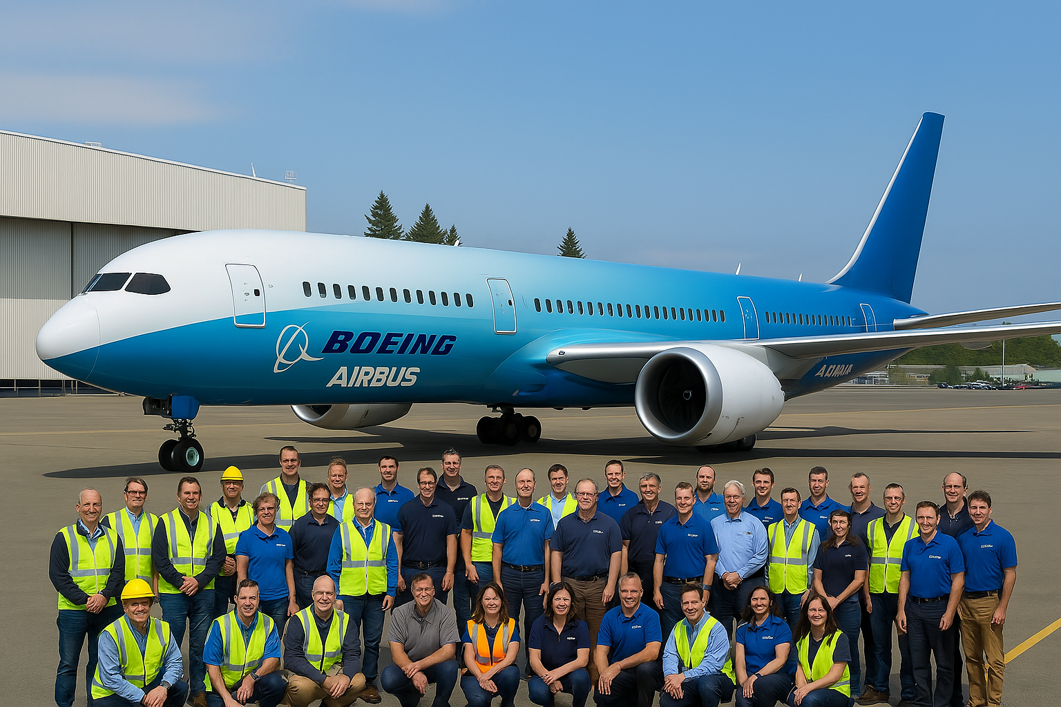 EXCLUSIVE: Boeing and Airbus Unite to Introduce the World’s Most Advanced Jet – the A797MAX