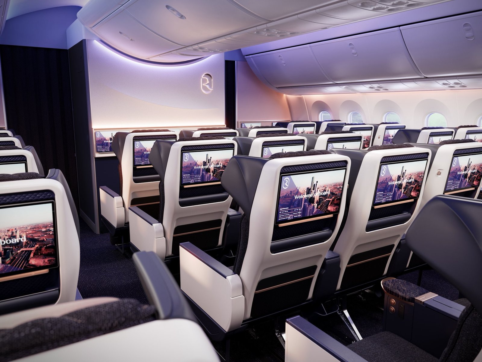 Riyadh Air Reveals Interior Cabin Design of Boeing 787-9 Dreamliner