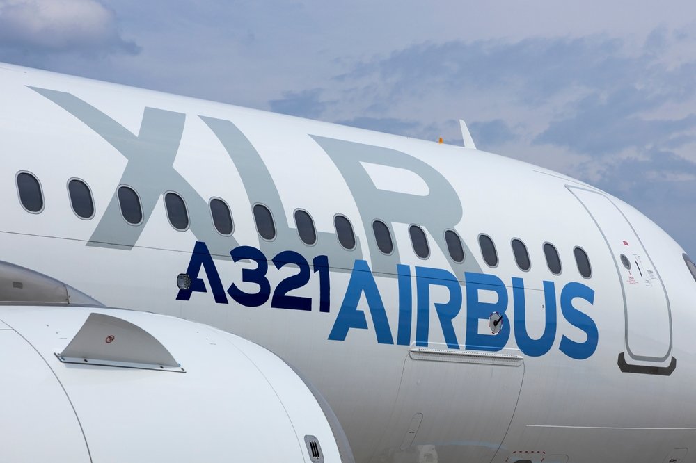 Airbus A321XLR in Riyadh Air Livery at Paris Air Show 2025